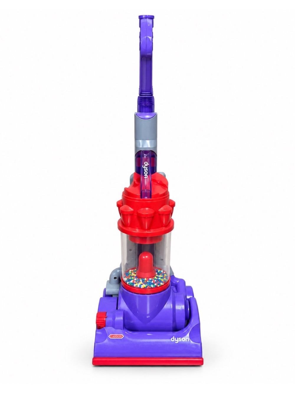 Casdon Dyson DC14 Kids Toy Vacuum Cleaner Purple Red Model 610